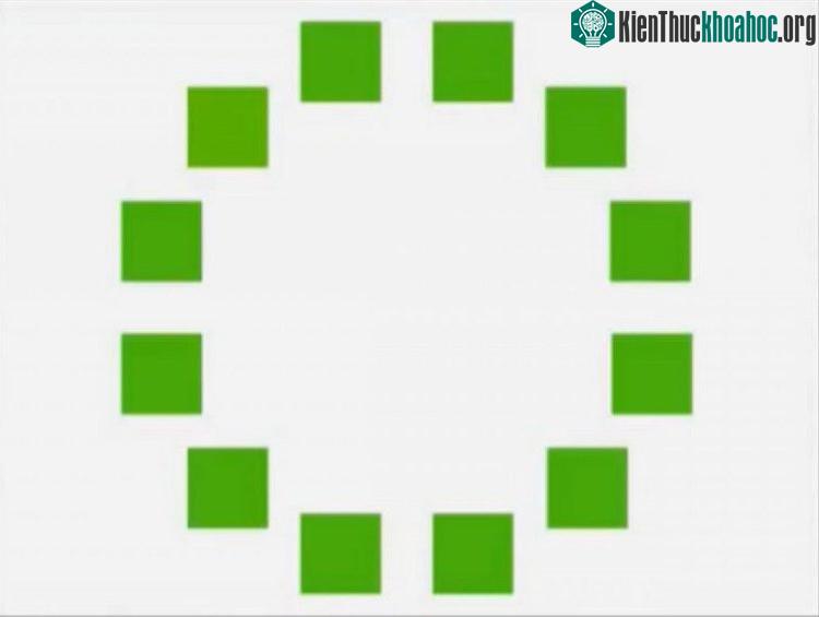 Thí nghiệm phân biệt các sắc thái xanh lá.