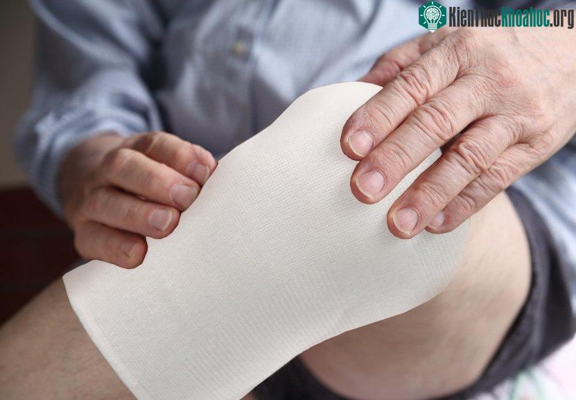 Một vết thương băng bó tốt không bị nhiễm trùng.