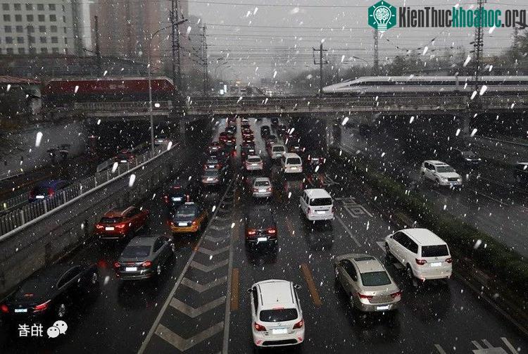 Dù hiếm gặp, Bắc Kinh từng 12 lần đón tuyết rơi vào tháng 4.