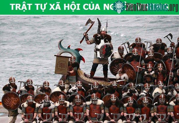 Xã hội của các tộc người Viking được chia thành 3 tầng lớp là “Jarls”, “Karls” và “Thralls”.
