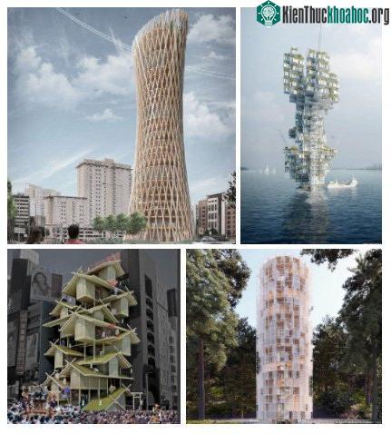 Những thiết kế ấn tượng khác trong cuộc thi của tạp chí Evolo.