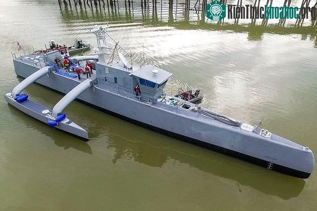 Nguyên mẫu tàu chống ngầm không người lái Anti-Submarine Warfare Continuous Trail Unmanned Vessel.