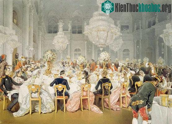 Sa hoàng Alexander I còn thích thưởng thức các món ăn địa phương trong mỗi chuyến đi xa