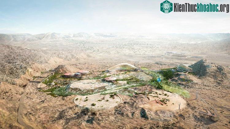 Thiết kế bền vững cũng là một thách thức đối với sự khan hiếm nước của địa phương.