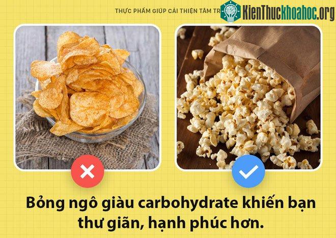 Khoai tây chiên và bỏng ngô - chọn gì nhỉ?