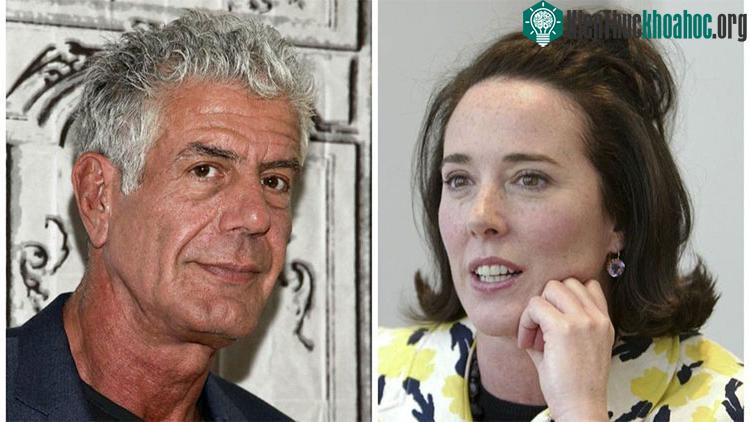 Kate Spade và Anthony Bourdain.