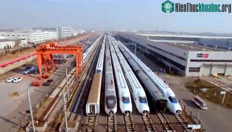 Đây là nơi lắp ráp một nửa số tàu viên đạn cao tốc của Trung Quốc.
