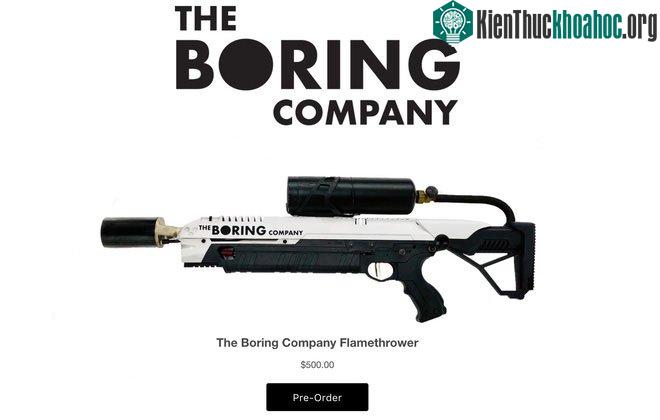 Súng phun lửa Not-A-Flamethrower