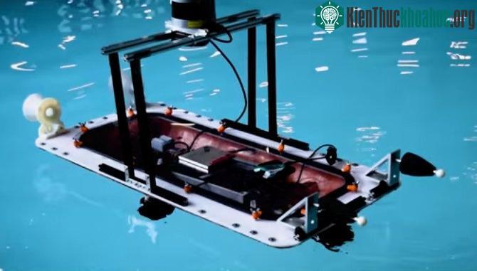 Những chiếc thuyền in 3D này có cấu trúc hình chữ nhật.