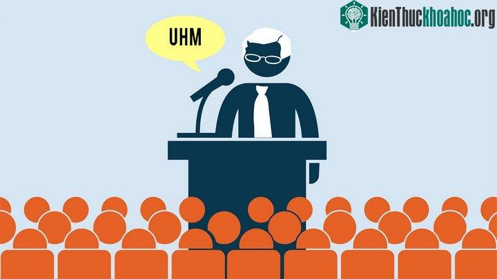 Sự xuất hiện chủ yếu của danh từ trong giao tiếp là thứ khiến chúng ta buộc phải nói các từ "ờ" hay "ờm".