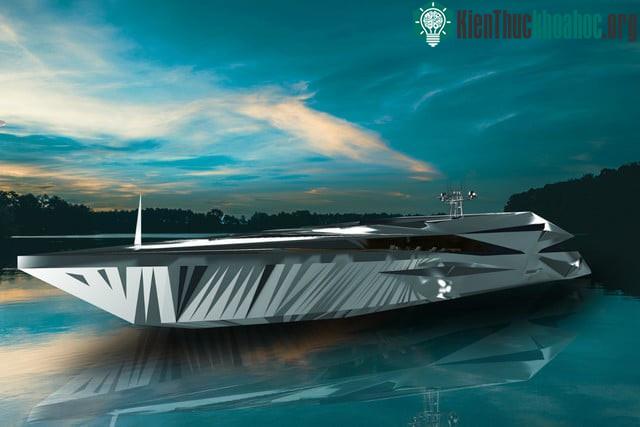 Mà đây chỉ là concept về siêu du thuyền chứ không phải là một sản phẩm thực tế đâu nhé.