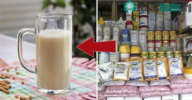 Sữa hạt đang bị làm giả rất nhiều.