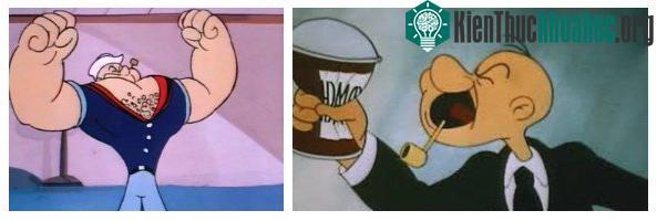 Danh tiếng của Popeye và sở thích ăn rau đặc biệt đó khiến cho lượng tiêu thụ rau chân vịt ở Mỹ tăng cao.