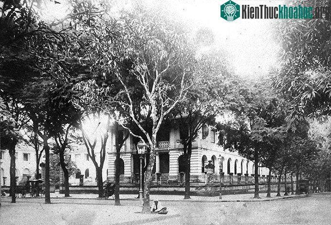 Công trình gồm một dãy nhà chính giữa xoay ra đường Lý Tự Trọng, nối với hai dãy nhà hai bên tạo thành hình chữ U ôm lấy khoảng sân ở giữa.