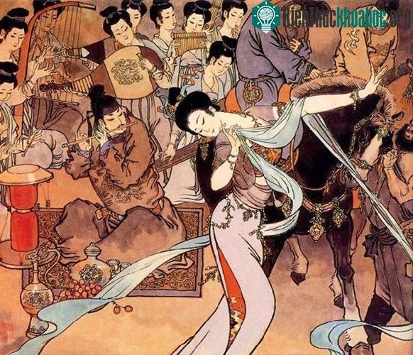 Hồ thị không coi ai ra gì, mặc sức hưởng lạc với đàn ông trong chốn cung cấm. (Ảnh minh họa).