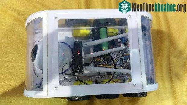 Thiết bị thăm dò cống ngầm giá rẻ của hai học sinh cấp 3.