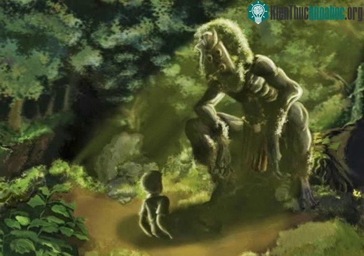 Một số câu chuyện kể rằng, những sinh vật trên không có nhân trung trên mặt - đường rãnh giữa mũi và môi.