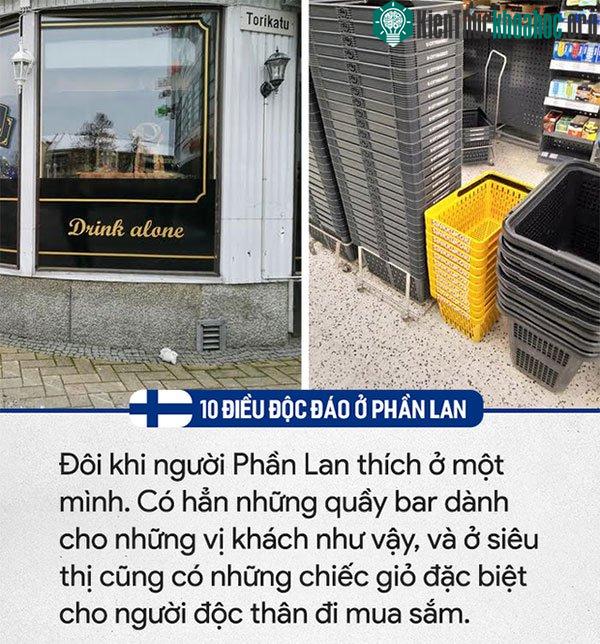 Đôi khi người Phần Lan thích ở một mình
