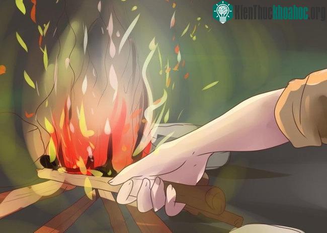 Đốt một đống lửa
