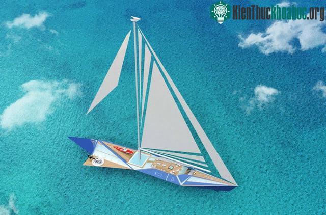 Siêu du thuyền của Lucian có sức chứa cho 24 người