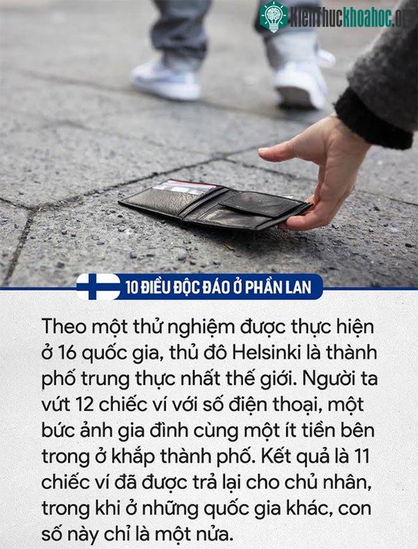 Thủ đổ Helsinki là thành phố trung thực nhất thế giới