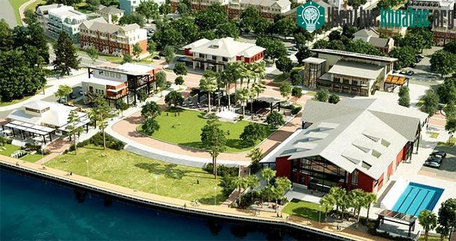 Một air view thật đẹp của thành phố xanh.