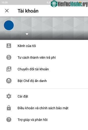 Bạn hãy thử vào kiểm tra trong mục Tài khoản xem
