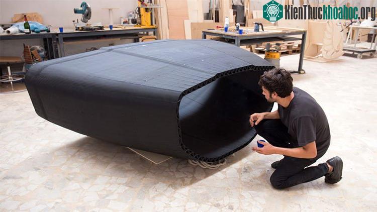Một chiếc thuyền được in bằng 3D để vượt Đại Tây Dương.
