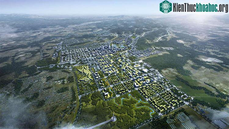 Bản phác thảo thành phố New Clark City.