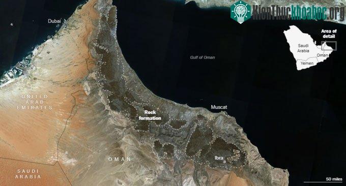 Loại đá này rất dồi dào ở Oman.