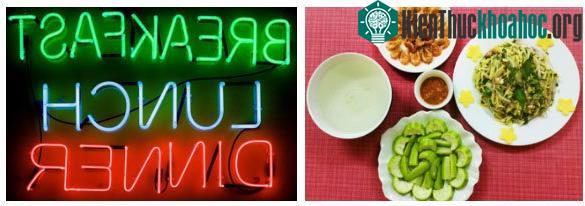 Đại đa số người trả lời ăn 2 bữa trưa và tối, với bữa chính vào buổi trưa.