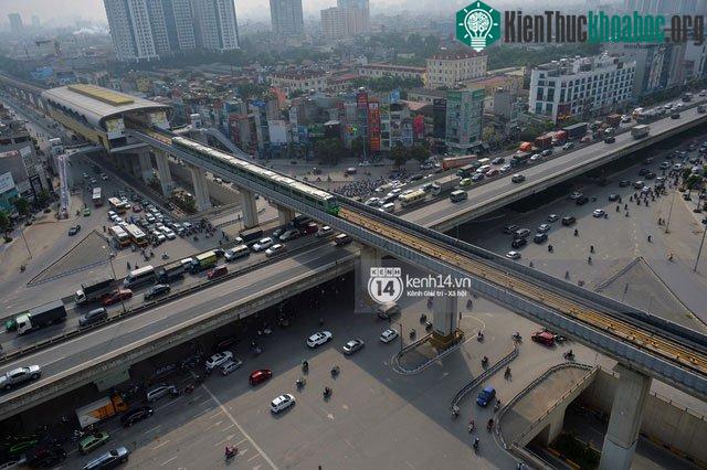 Tuyến đường sắt trên cao Cát Linh - Hà Đông dài 13km
