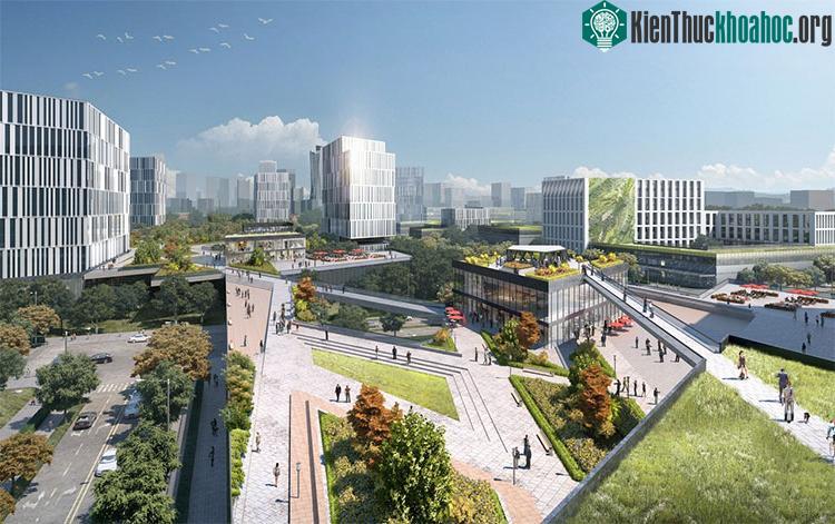 Các khu vực rộng lớn tại New Clark City thiết kế dành cho người đi bộ. (Ảnh: CNN).