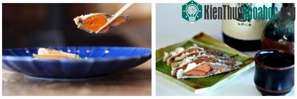 Điểm nổi bật của Funazushi là mùi đặc trưng.