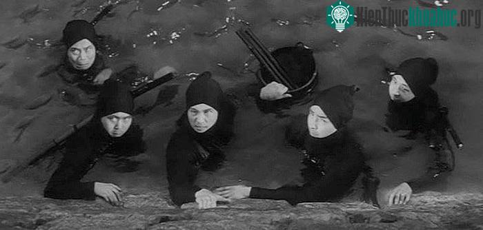 Ninja của bộ tộc Fuma được cho là rất thông thạo thủy tính, thành thạo nghệ thuật do thám dưới nước và thủy chiến bằng tàu lớn. (Ảnh minh họa).