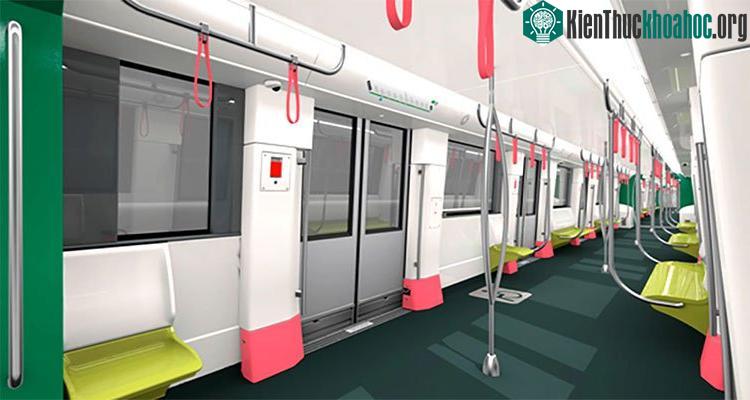 Quy chuẩn của các tay cầm trên tàu được thiết kế riêng cho người Việt Nam