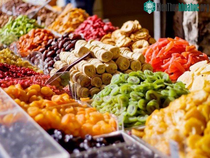 Trái cây sấy là một nguồn bổ sung năng lượng rất hiệu quả cho vận động viên hay người lao động trí óc.