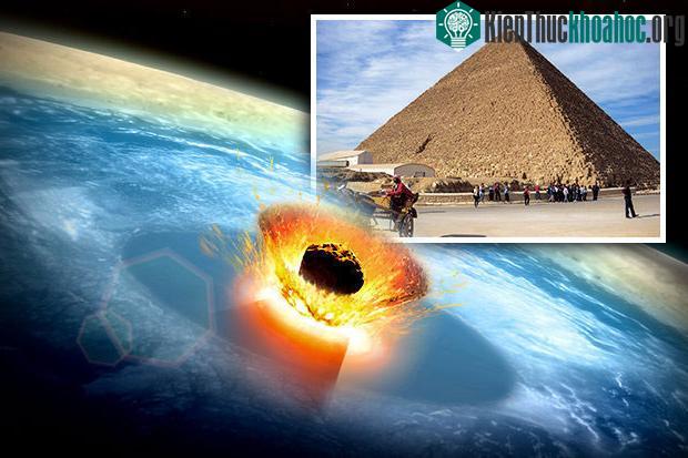 Thiên thạch này lớn hơn cả Đại kim tự tháp Giza.