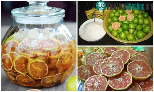 Chanh đào có tác dụng thanh nhiệt, giảm cân, tiêu mỡ, trừ ho, viêm họng, lợi tiểu tiện, kháng viêm, tiêu độc.