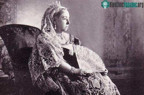 Chân dung Nữ hoàng Victoria.