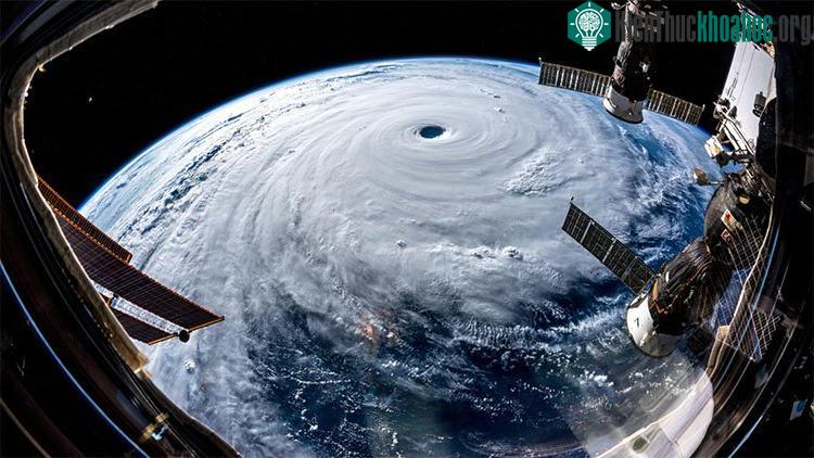 Trami nhìn từ Trạm Không gian quốc tế (ISS) hôm 25/9.