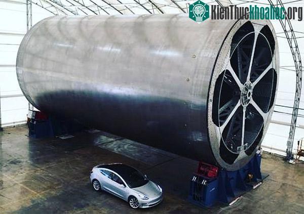 Công cụ SpaceX sử dụng để chế tạo tên lửa BFR. (Ảnh: SpaceX).