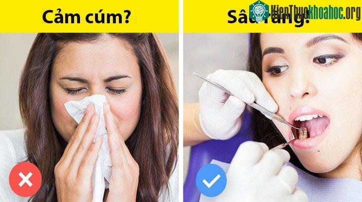 Sâu răng mới là căn bệnh phổ biến nhất.