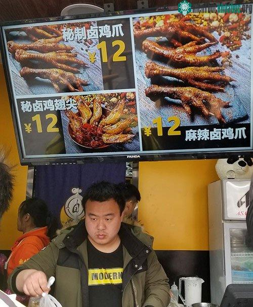 Ăn chân gà
