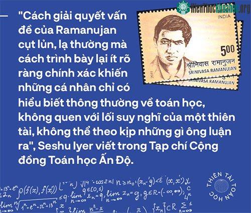 Thiên tài toán học Srinivasa Ramanujan, người đàn ông biết đếm tới vô tận ảnh 5