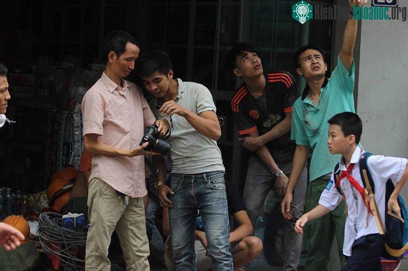 Động đất ở Hà Nội, chung cư cao tầng rung lắc