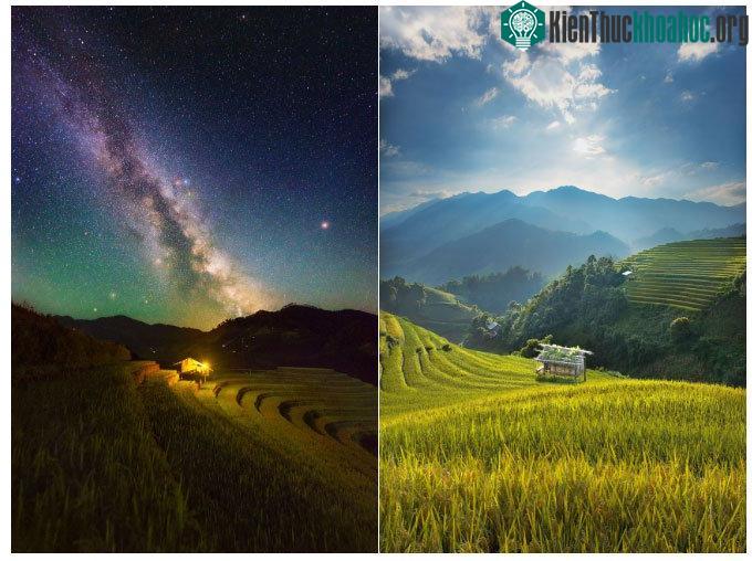 Đêm đầy sao trên rẻo cao Mù Cang Chải thơ mộng