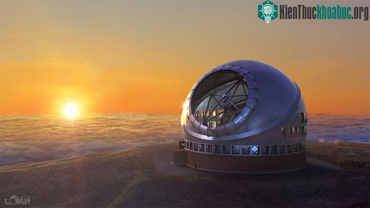 Kính TMT dự kiến được đặt ở độ cao 4.050m trên ngọn núi lửa Mauna Kea.