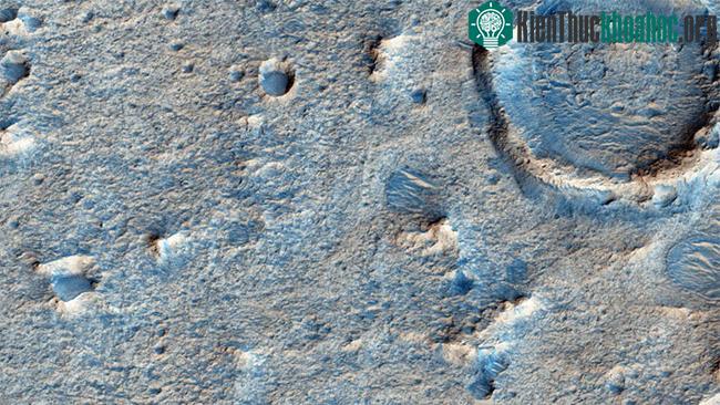 Cận cảnh Oxia Planum - (ảnh: ESA).
