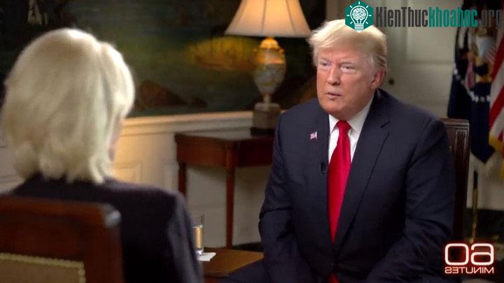 Tổng thống Trump cho rằng, biến đổi khí hậu không phải do con người gây ra và sẽ tự động mất đi.